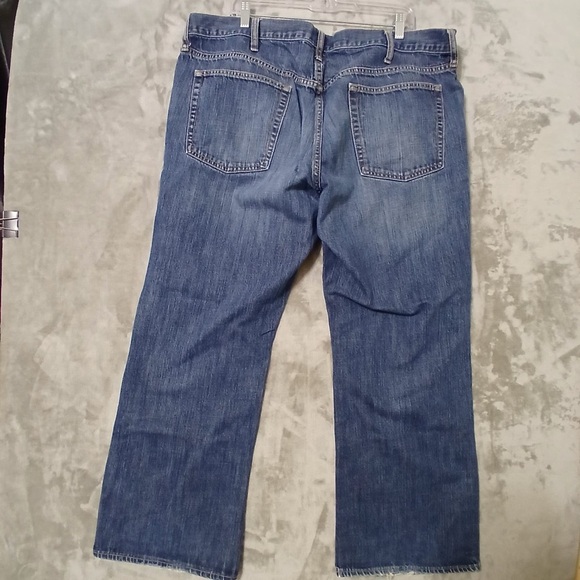Old Navy Men Jeans Size 42x32 Boot Cut Western Cowboy Rodeo Workwear Denim - Picture 8 of 13